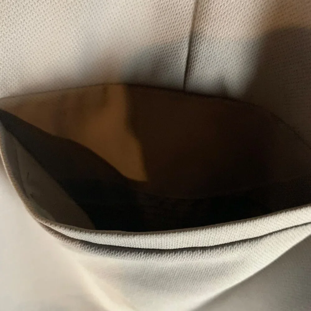 Banana Republic Mens Gray Flat Front Stretch Fabric Wicking Chino Pants Sz 36x30